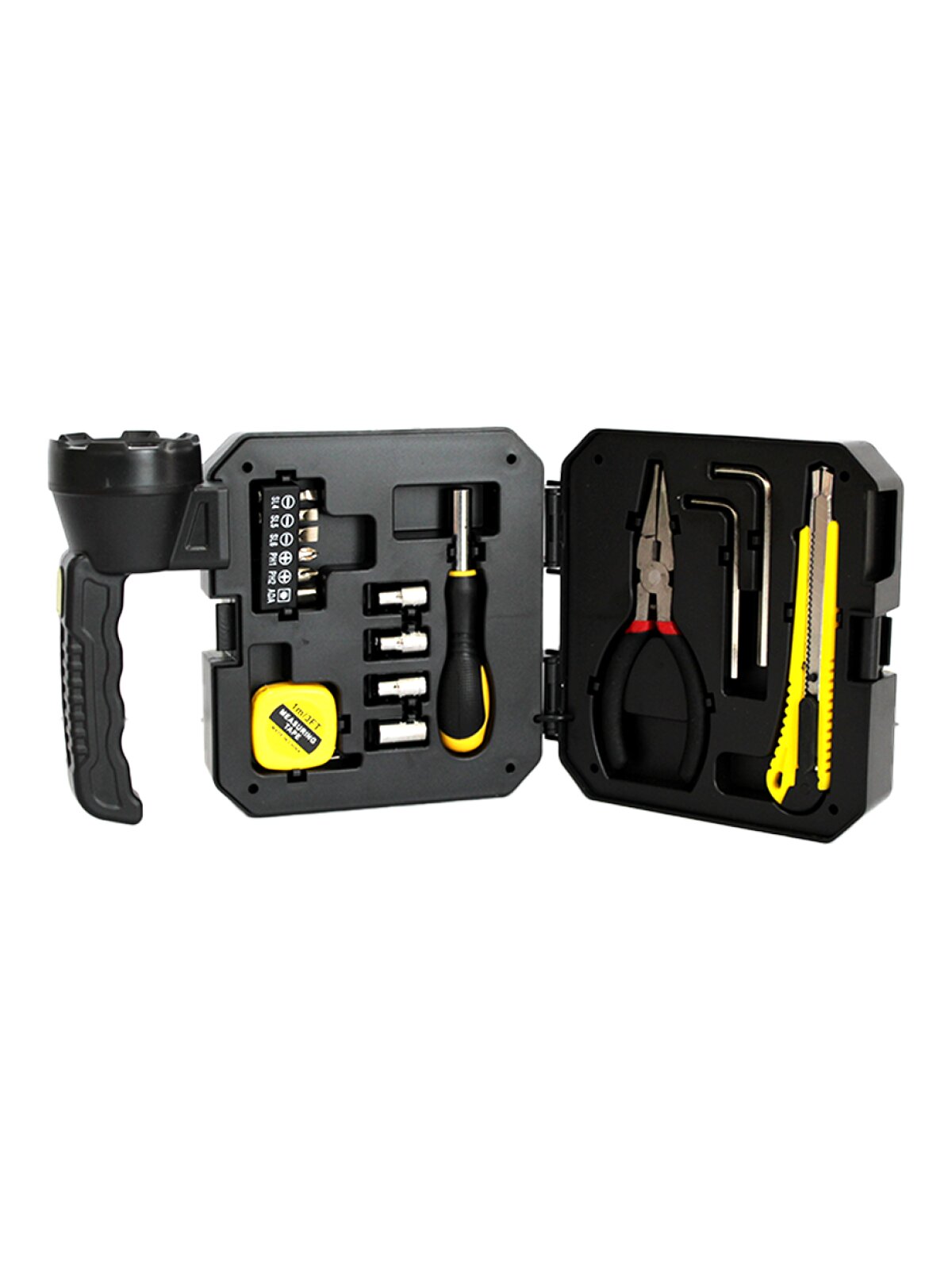 🔥 OFERTA BLACK: Linterna 4 en 1 con Panel Solar y Kit de Herramientas 🔥