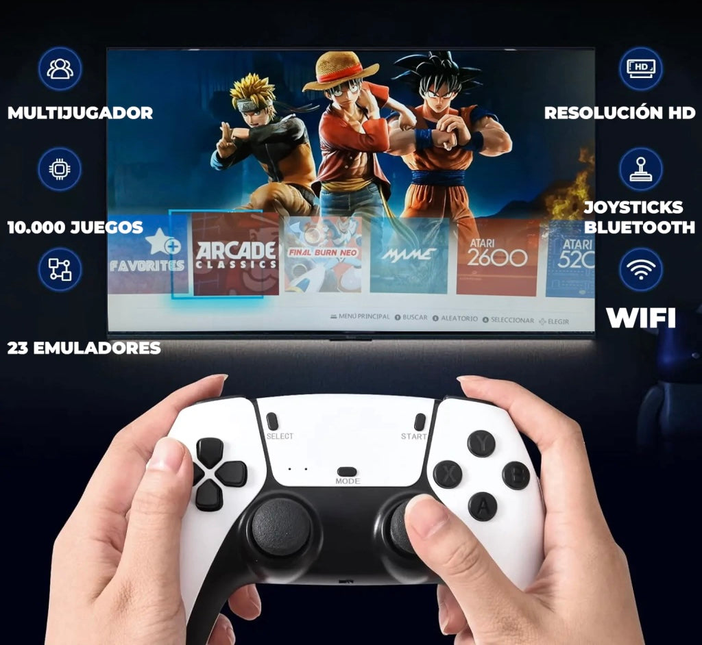 Consola Retro Game Stick Pro 64gb 4k Hdmi +20.000 Juegos